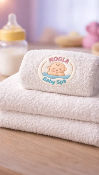Beyaz havlular ve bebek ürünleri_pilmedya