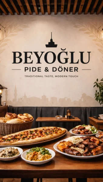 Beyoğlu Pide & Döner iç mekanı_pilmedya