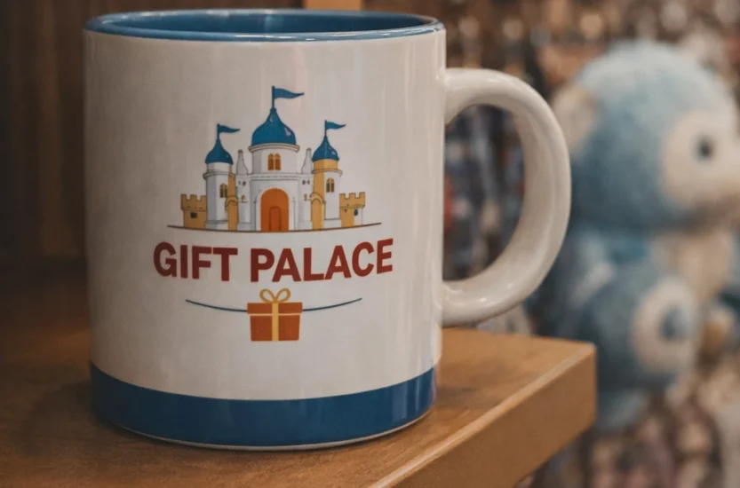 Hediye dükkanında dekoratif kupa_pilmedya