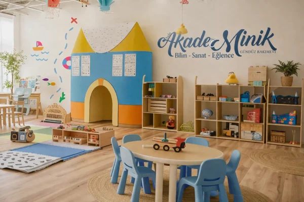 Modern çocuk oyun ve öğrenme odası_pilmedya