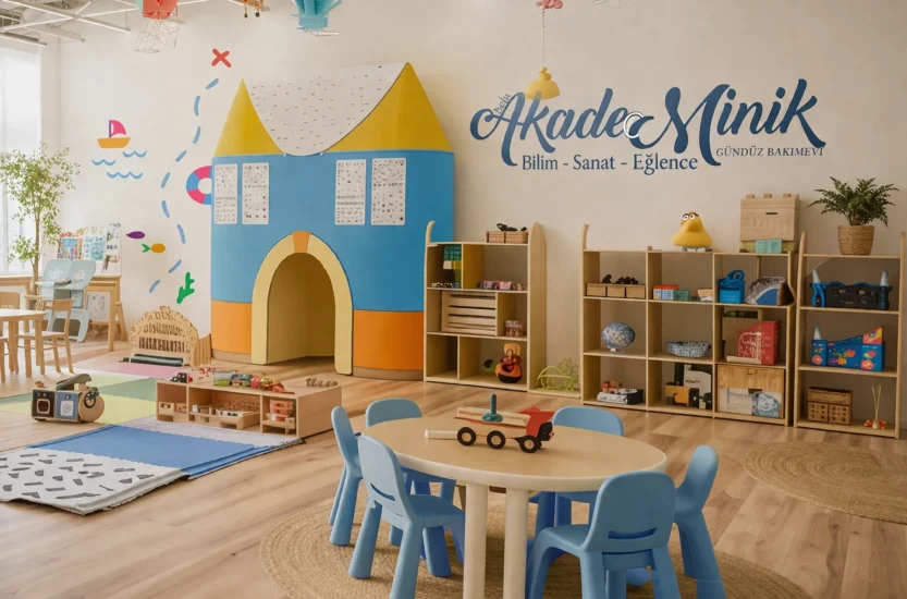 Modern çocuk oyun ve öğrenme odası_pilmedya