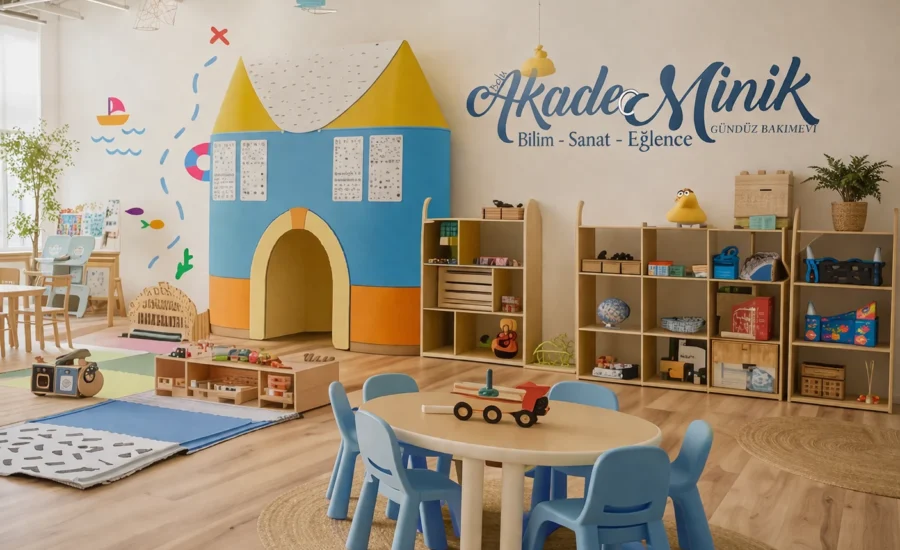 Modern çocuk oyun ve öğrenme odası_pilmedya