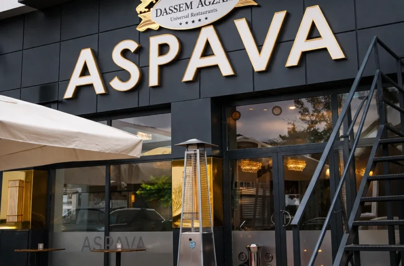 Modern restoran cephesi ve tabelası_pilmedya