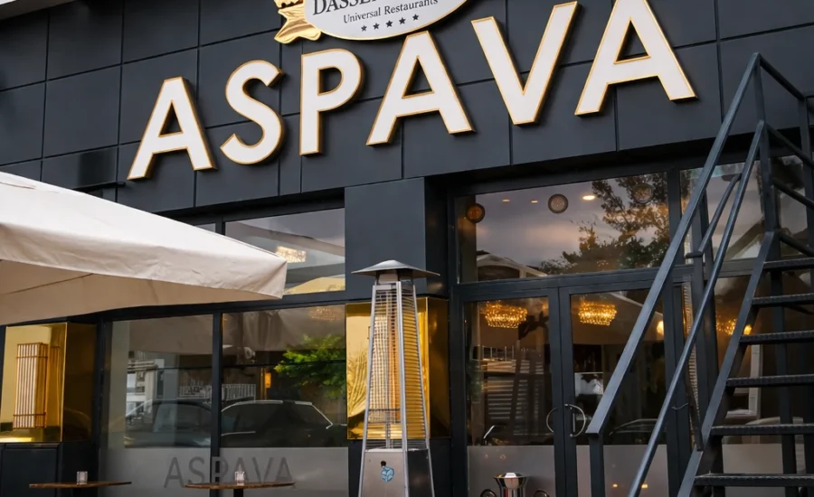 Modern restoran cephesi ve tabelası_pilmedya