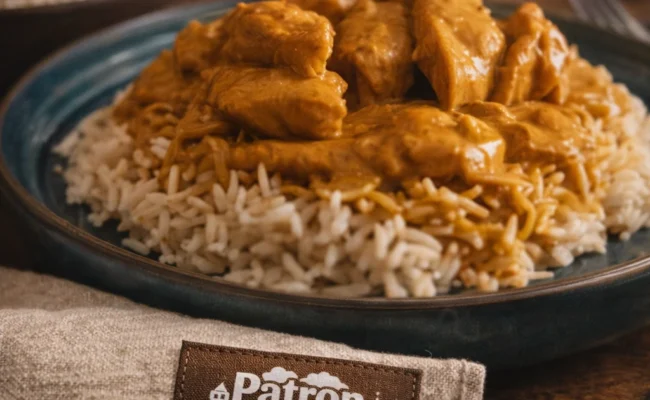Patron Pilav ve tavuklu kurry_pilmedya