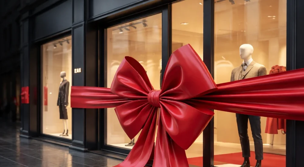 Şık bir İtalya butik vitrini_pilmedya