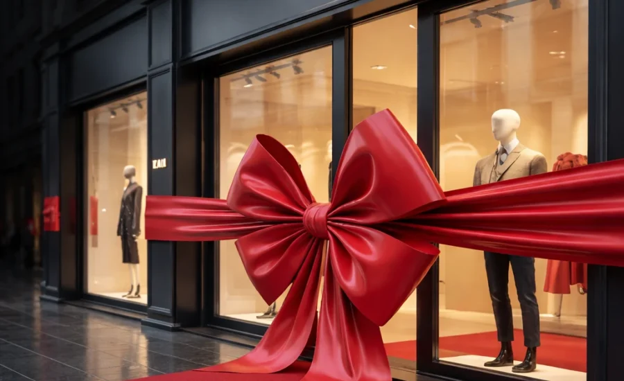 Şık bir İtalya butik vitrini_pilmedya