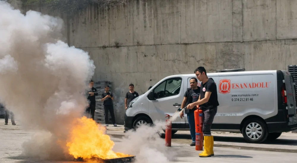 Yangın tatbikatı ve güvenlik eğitimi_pilmedya