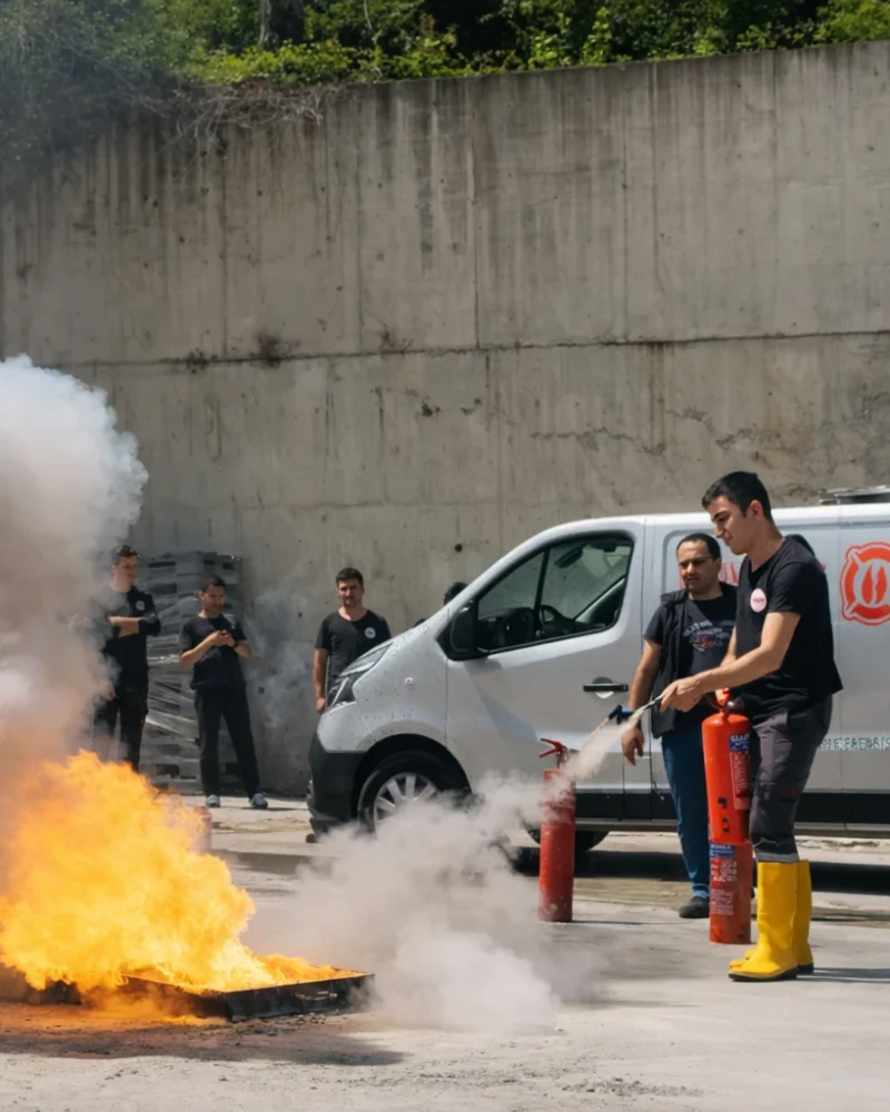 Yangın tatbikatı ve güvenlik eğitimi_pilmedya