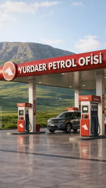 Yurdaer Petrol Ofisi'nde sabah ışığı_pilmedya